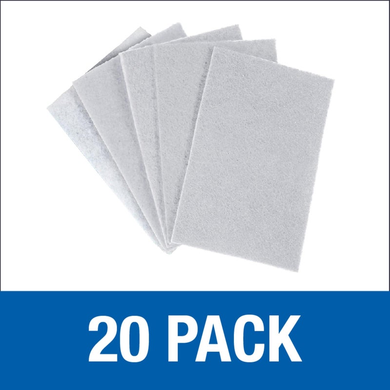 Mercer Abrasives 285WHT - 6"x9" Non-Woven White Hand Pads (20 pack) - Image 5